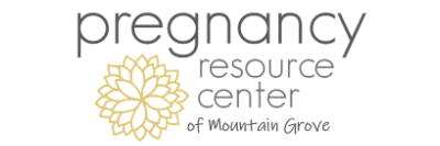 Pregnancy Resource Center of Mountain Grove logo with dahlia flower